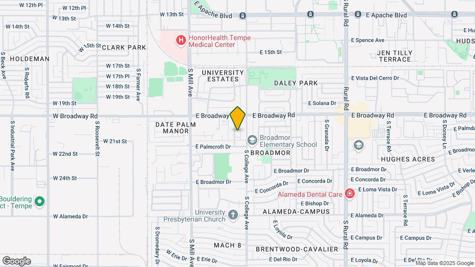 2025-2033 S Forest Ave Mapa y Detalles de la Ubicación