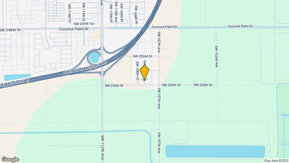 25556 SW 108th Ave Map and Location Details