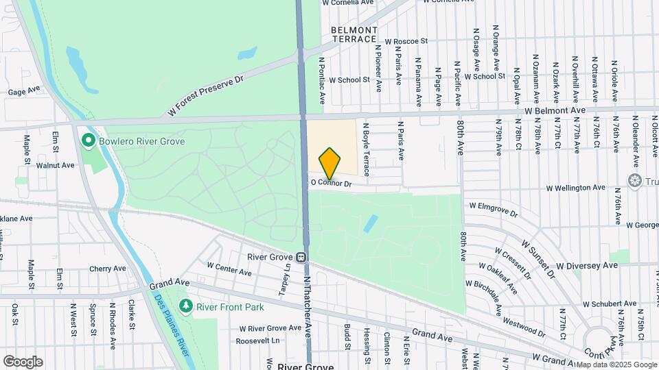 8337 W Oconnor Dr Map and Location Details