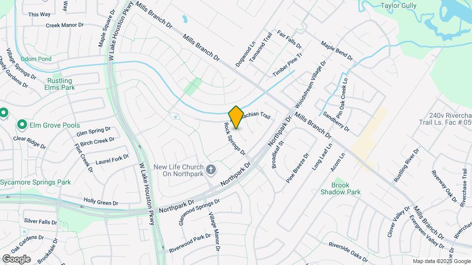 5007 Maple Brook Ln Map and Location Details