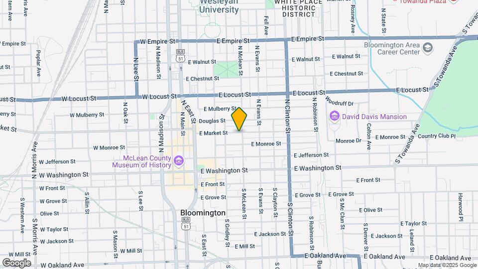 410 N Mclean St Map and Location Details