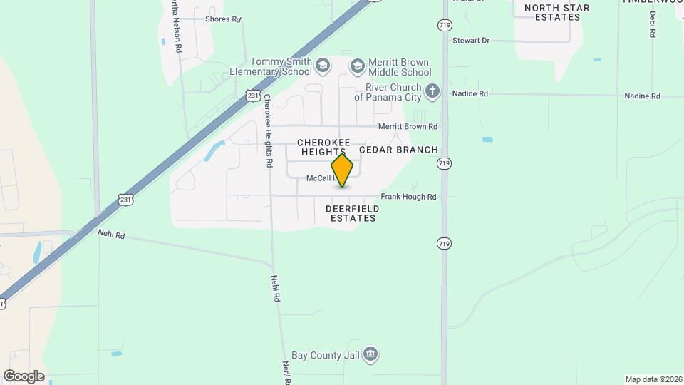 5607 Frank Hough Rd Map and Location Details