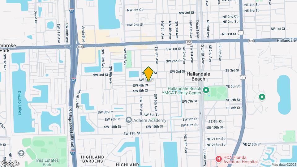 620 SW 4th Ct Map and Location Details