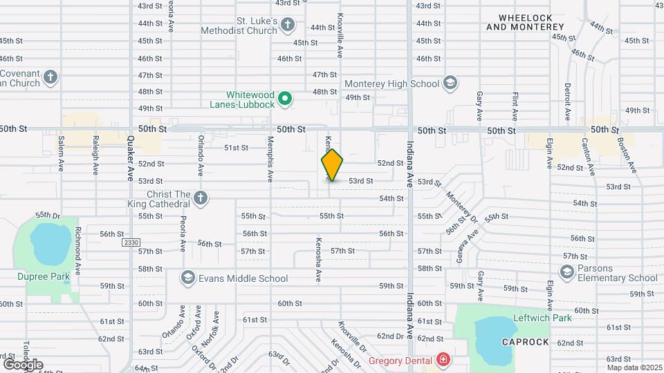 3441 53rd St Map and Location Details