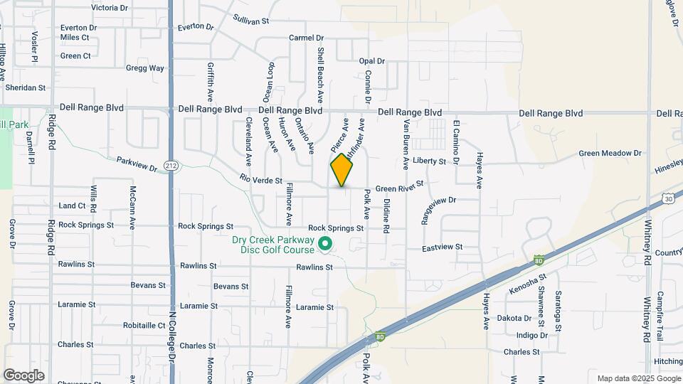 4917 Green River St Map and Location Details