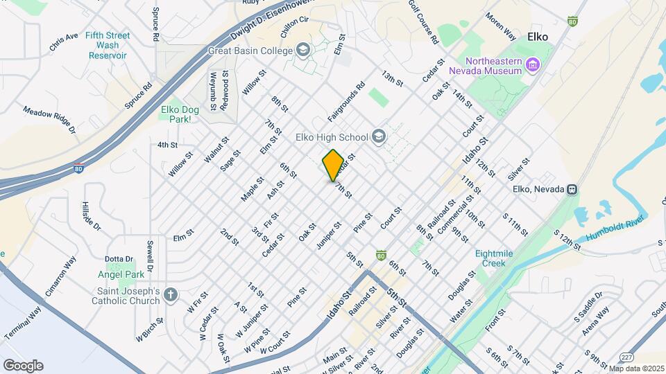684 Cedar St, Unit 2 Map and Location Details
