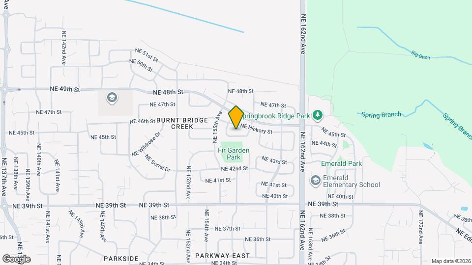 15608 NE 44th St Map and Location Details