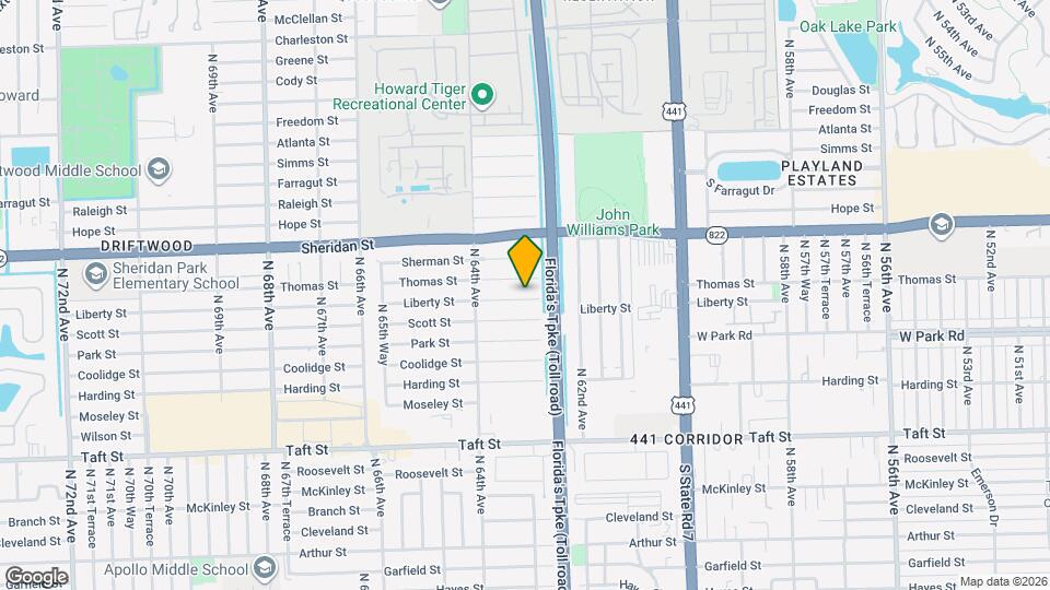 6301 Liberty St Mapa y Detalles de la Ubicación