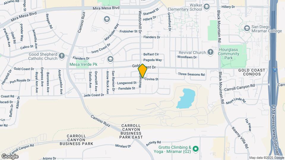 10245 Westonhill Dr, Unit 10243 Map and Location Details