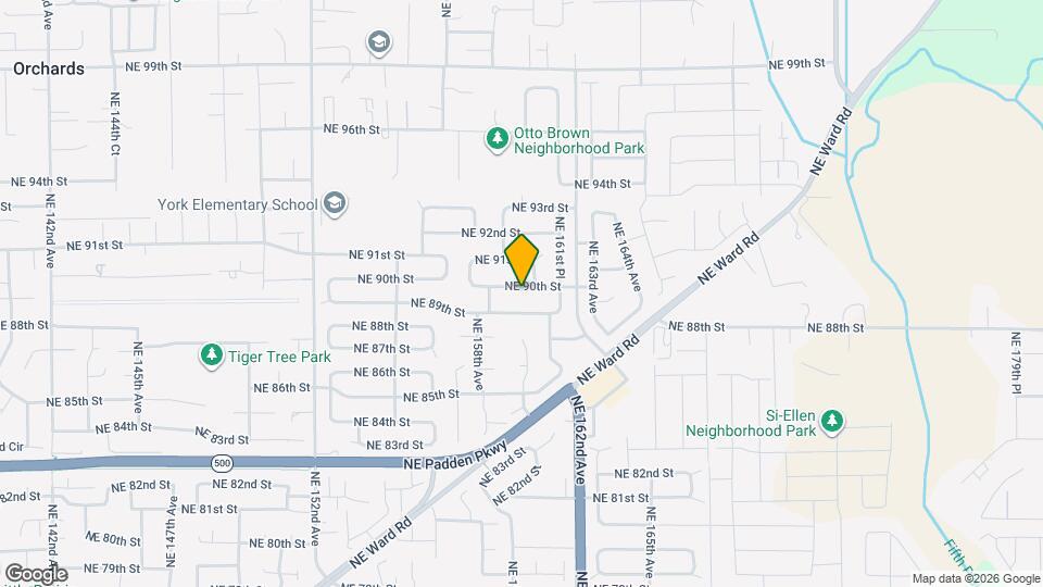 15923 NE 90th St Map and Location Details