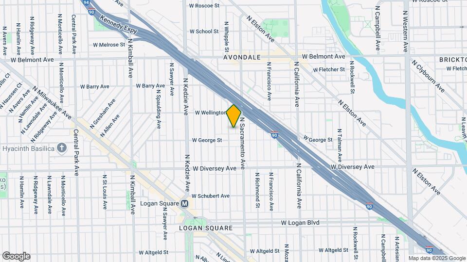2919 N Whipple St Map and Location Details