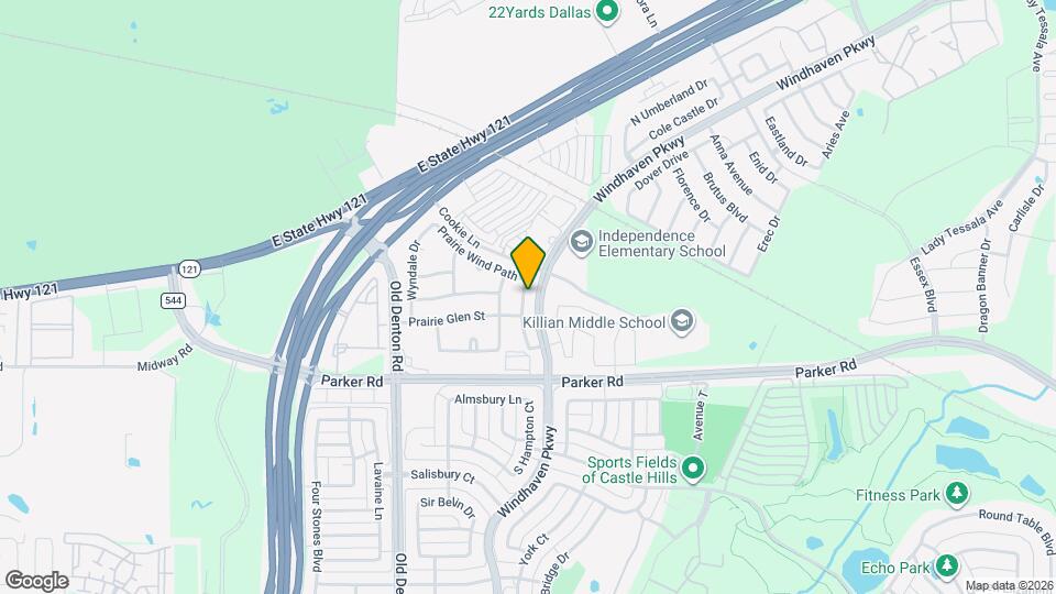 337 Prairie Ridge Ln Map and Location Details