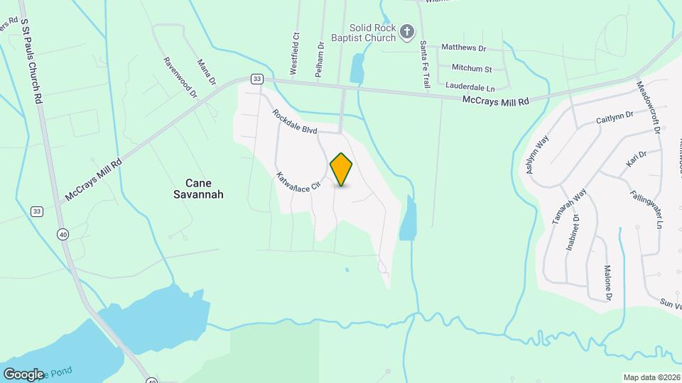 1215 Seagrove Dr Map and Location Details