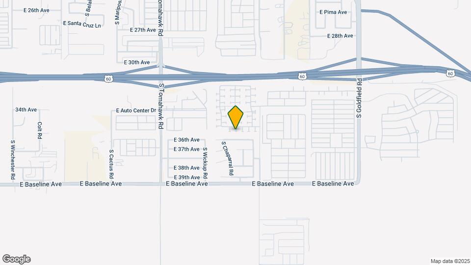 2213 E 35th Ave Map and Location Details