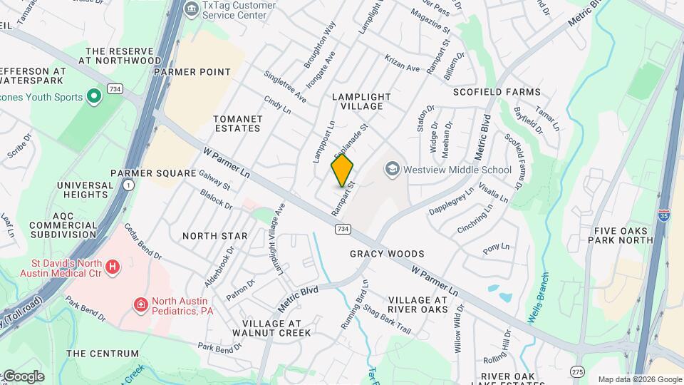1900 Rampart Cir Map and Location Details