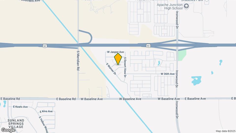 2552 W Gypsum Ave Mapa y Detalles de la Ubicación