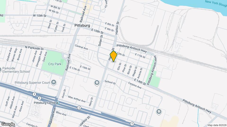 1346 Redwood St Map and Location Details