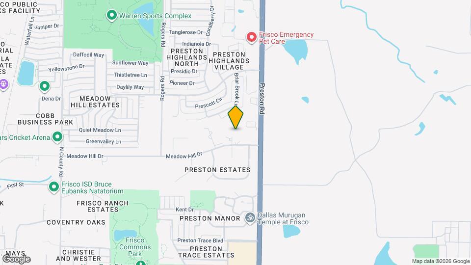 10480 Parkview Cir Map and Location Details