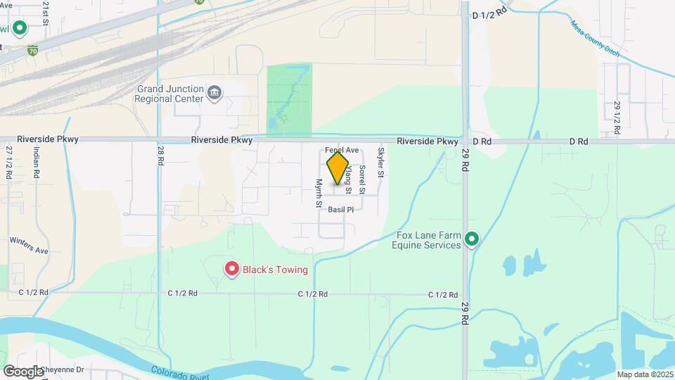 382 Rosemary Way Map and Location Details