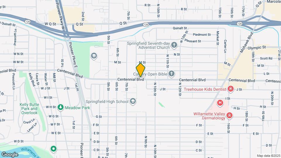 838 Centennial Blvd Map and Location Details