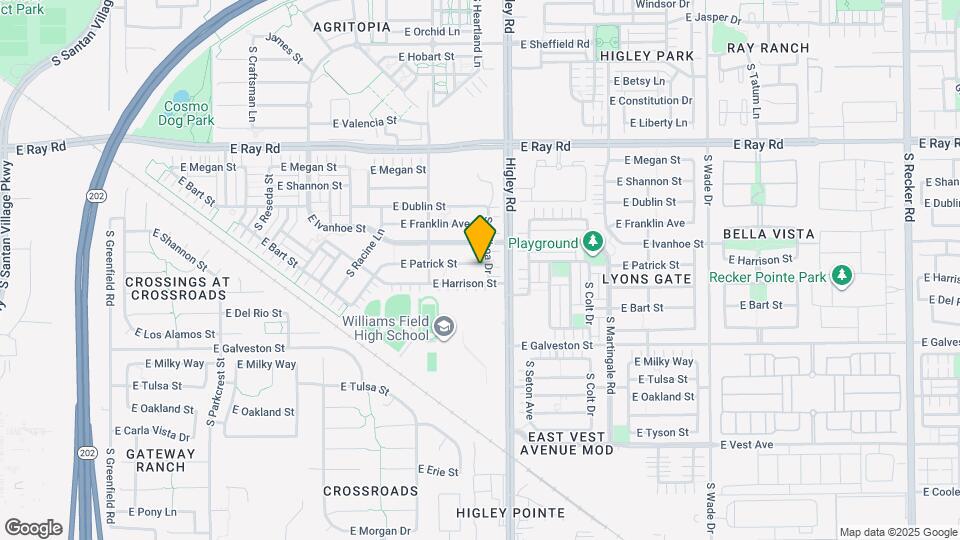 3141 E Patrick St Map and Location Details