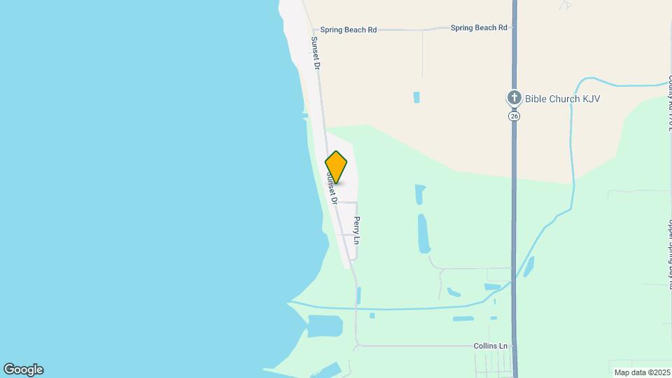 1156 Sunset Dr Mapa y Detalles de la Ubicación