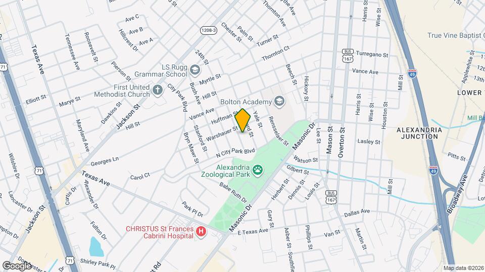 1815 Princeton St Map and Location Details