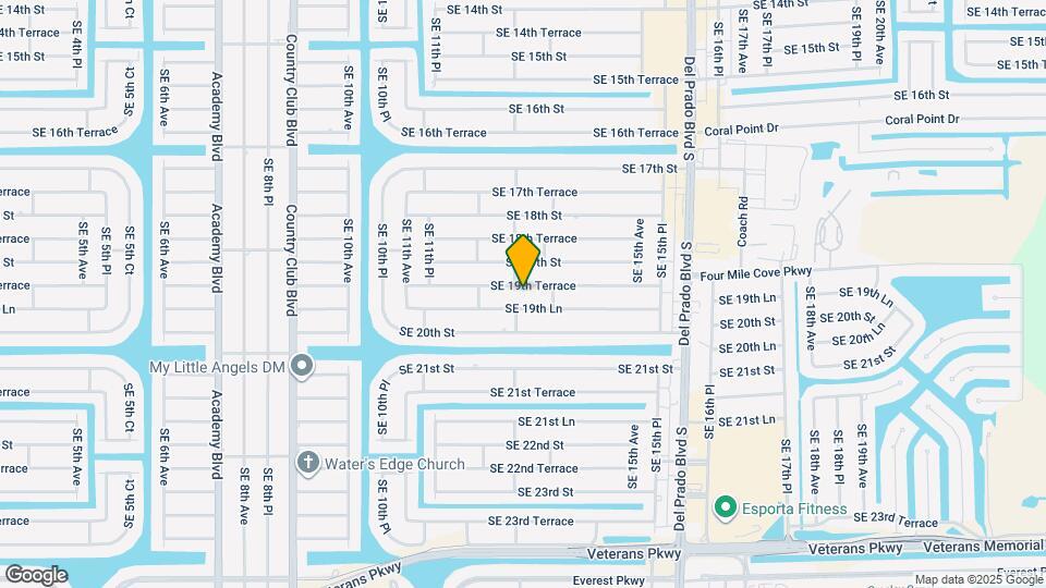 1306 SE 19th Terrace Mapa y Detalles de la Ubicación