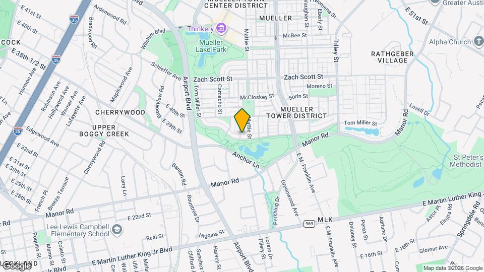 2600 Tom Miller St Map and Location Details