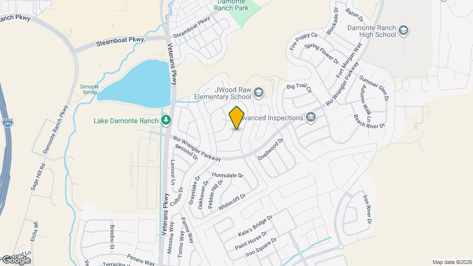 10644 Washington Park Dr Map and Location Details