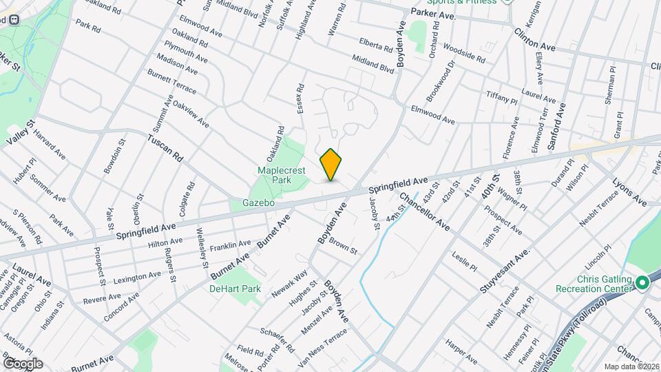 6 Boyden Pkwy S Map and Location Details