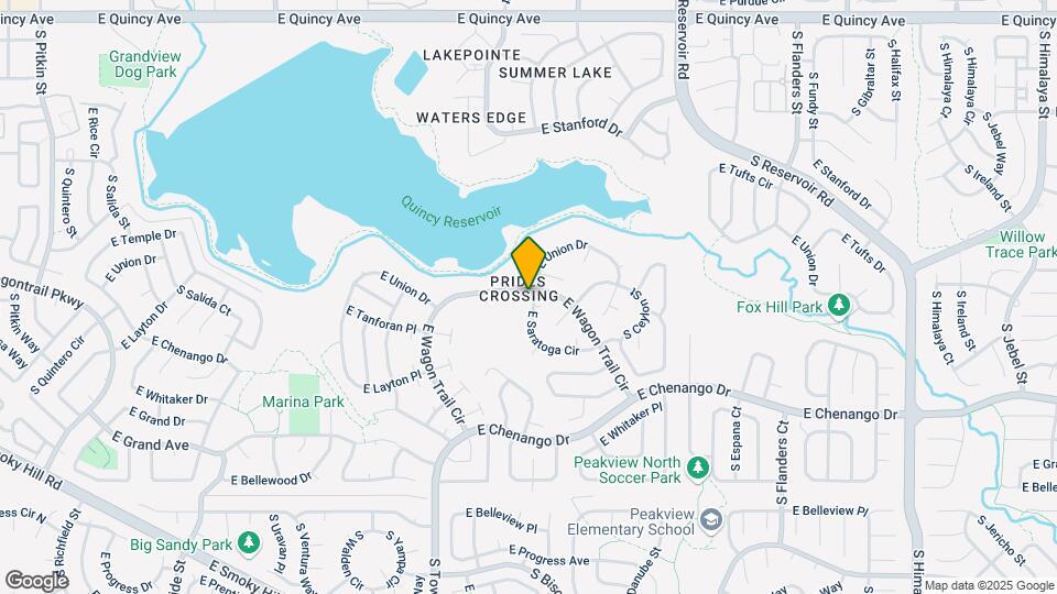 18806 E Saratoga Cir Map and Location Details