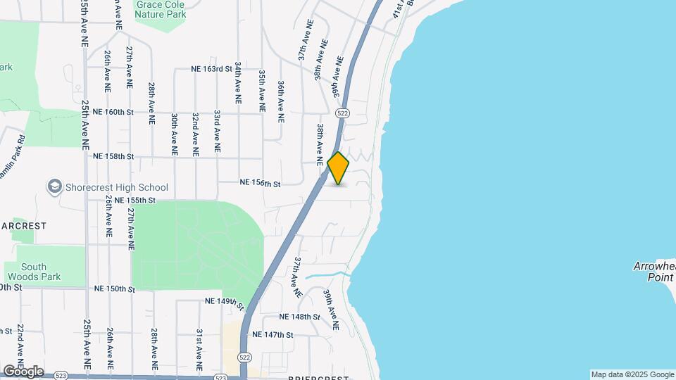 3825 NE 155th Pl, Unit 305 Map and Location Details