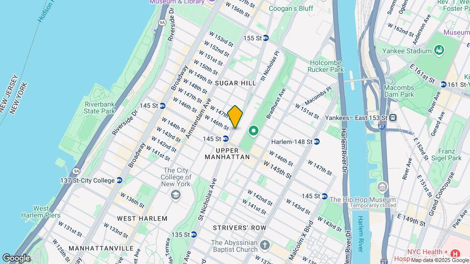 718 Saint Nicholas Ave Mapa y Detalles de la Ubicación