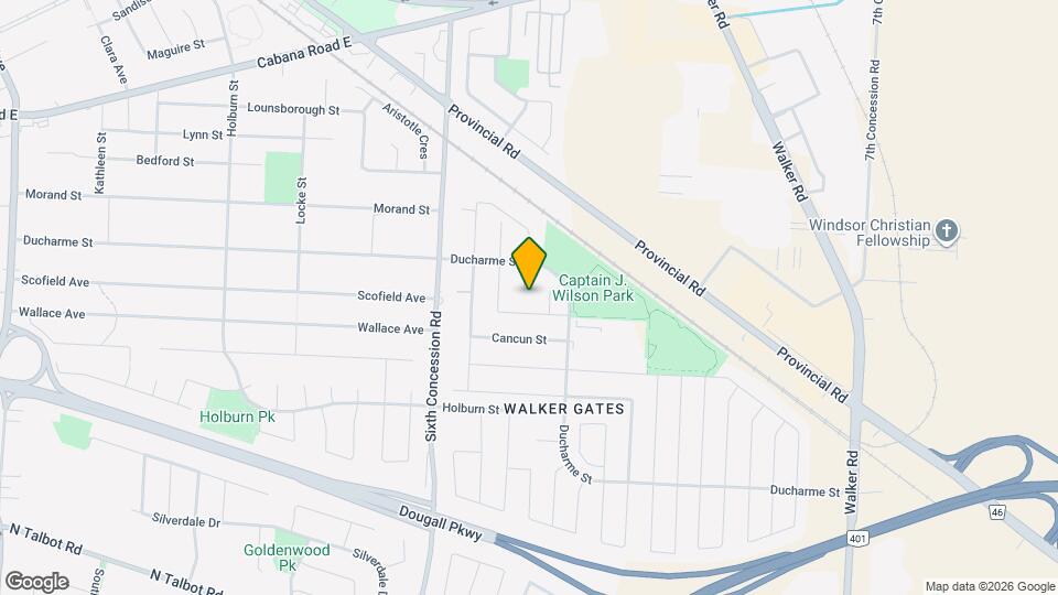 4000 Zanzibar Ct Map and Location Details