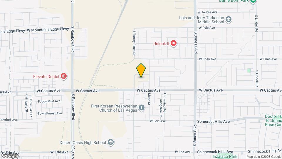 6458 Marthas Vineyard Ave Map and Location Details