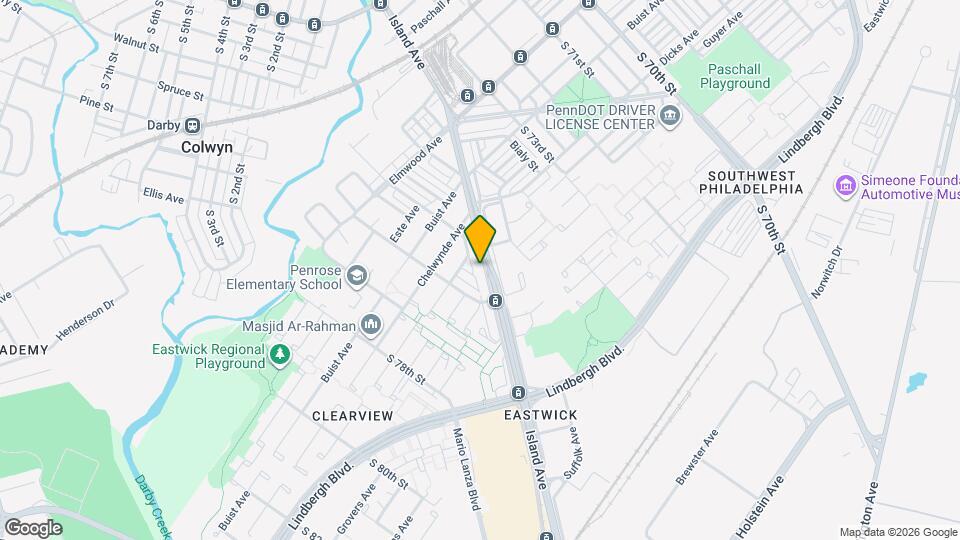 2730 Island Ave Map and Location Details