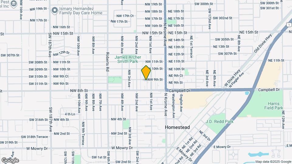 130 NW 9th St Map and Location Details