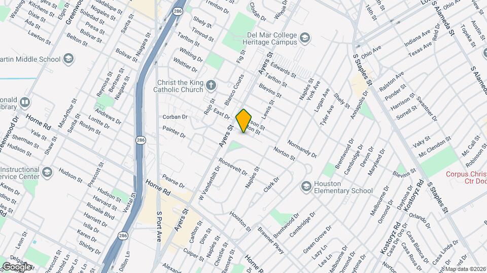 131 Fannin St Map and Location Details