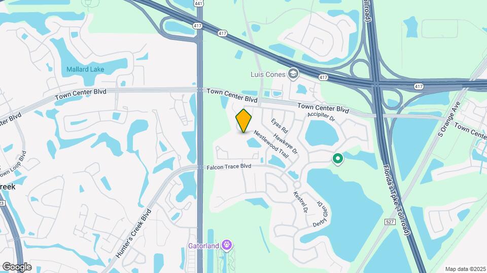 1714 Nestlewood Trail Map and Location Details