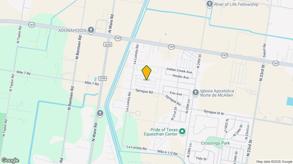 3405 Fuerte Ave, Unit 2 Map and Location Details