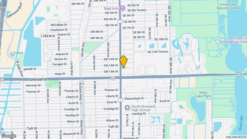 10 SE 14th St Map and Location Details