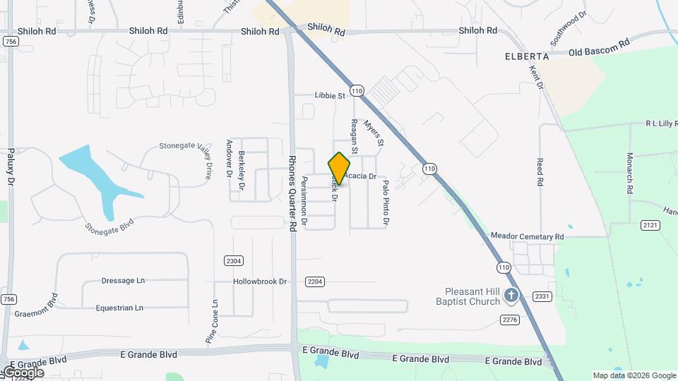 5716 Bostick Dr Map and Location Details