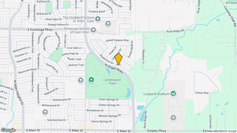 819 Rushmore Dr Map and Location Details
