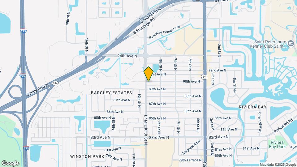 8935 Dr Ml King St Map and Location Details