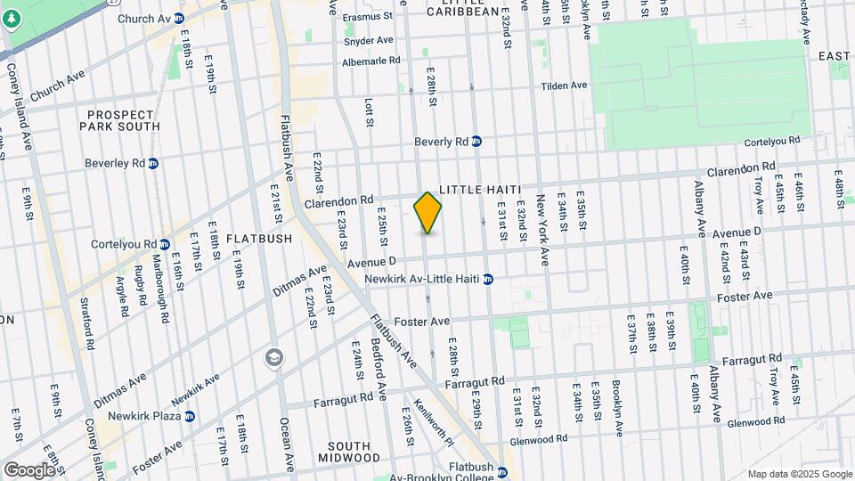 1173 Rogers Ave Mapa y Detalles de la Ubicación