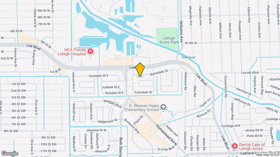 1328 Ellendale Cir Map and Location Details