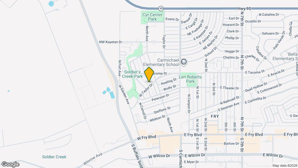 604 Graham Ave Map and Location Details