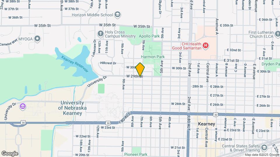708 W 29th St Map and Location Details