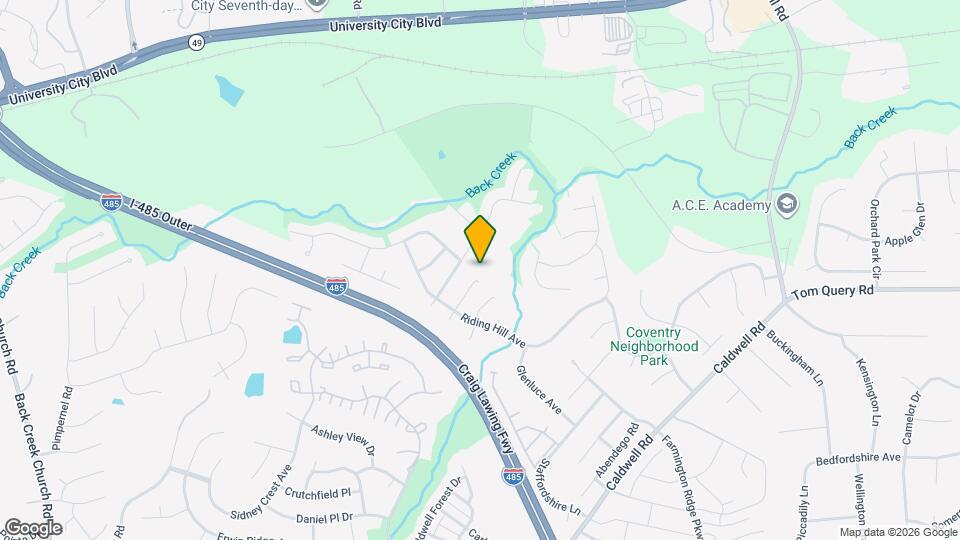 13669 Coram Pl Map and Location Details